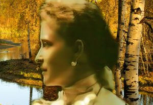 Осень и река Великая княгиня Елизавета Федоровна